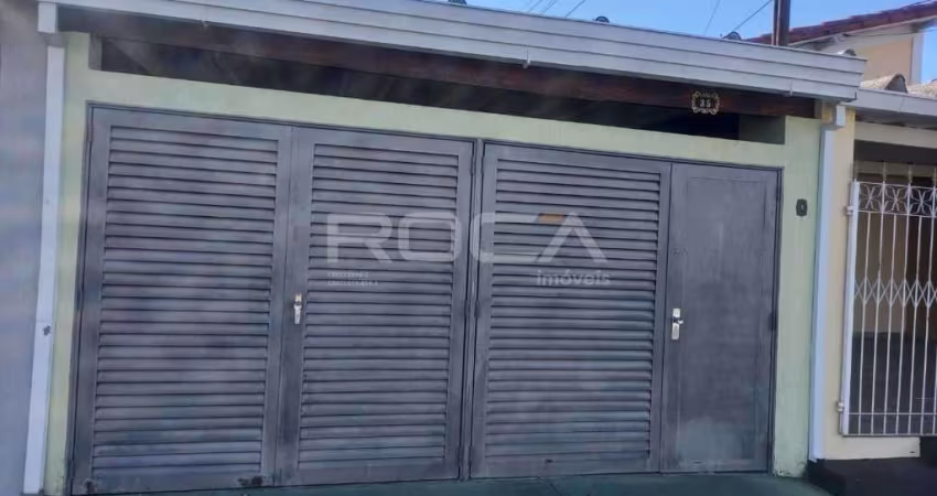 Casa Padrão à venda na Vila Boa Vista, São Carlos - 2 dormitórios, 2 garagens cobertas