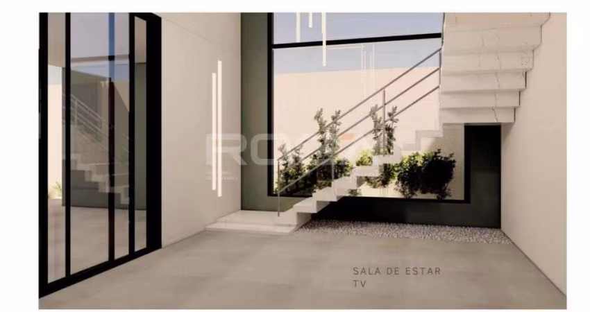 Casa de Luxo 3 Suítes em Condomínio Residencial Damha IV São Carlos