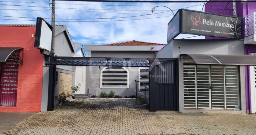 Casa comercial à venda na Vila Prado, São Carlos: 3 dormitórios, 2 banheiros, garagem