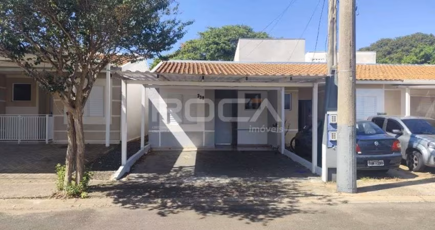 Casa padrão para alugar em Moradas 1, São Carlos - 2 dormitórios, garagem, lavanderia e sala