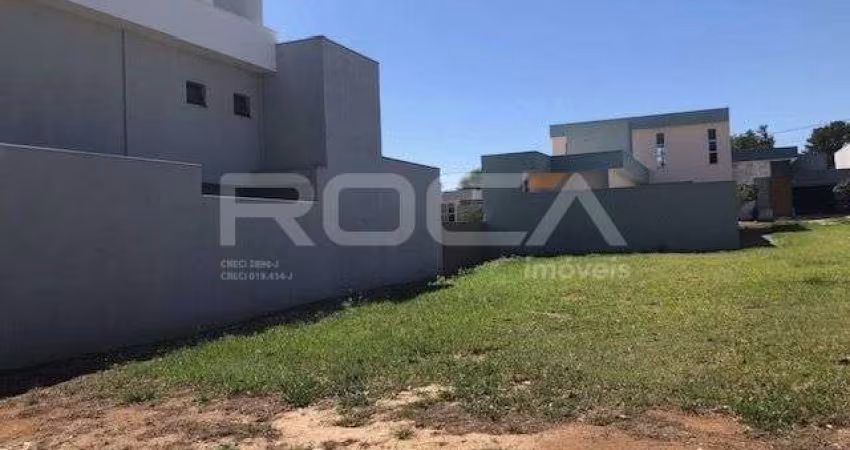 Terreno em condomínio fechado à venda na Avenida Pedro Muszkat, 911, Residencial Samambaia, São Carlos