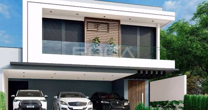 Espaçosa casa de 4 dormitórios em condomínio no Parque Faber Castell I