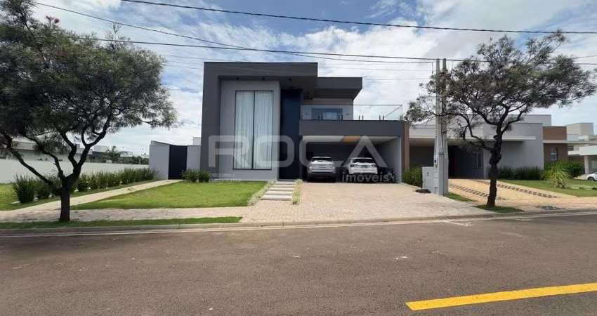 Casa de luxo com 3 suítes e energia fotovoltaica no Condomínio Parque Residencial Damha III São Carlos