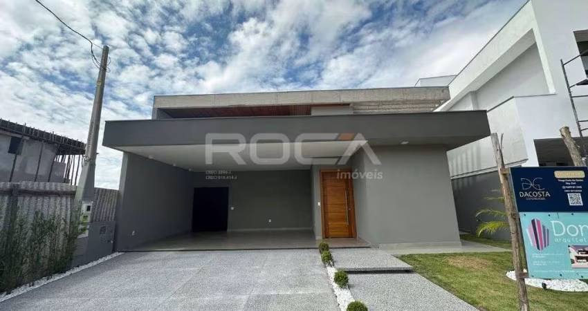 Casa de luxo com 3 suítes no Parque Tecnológico Damha - São Carlos