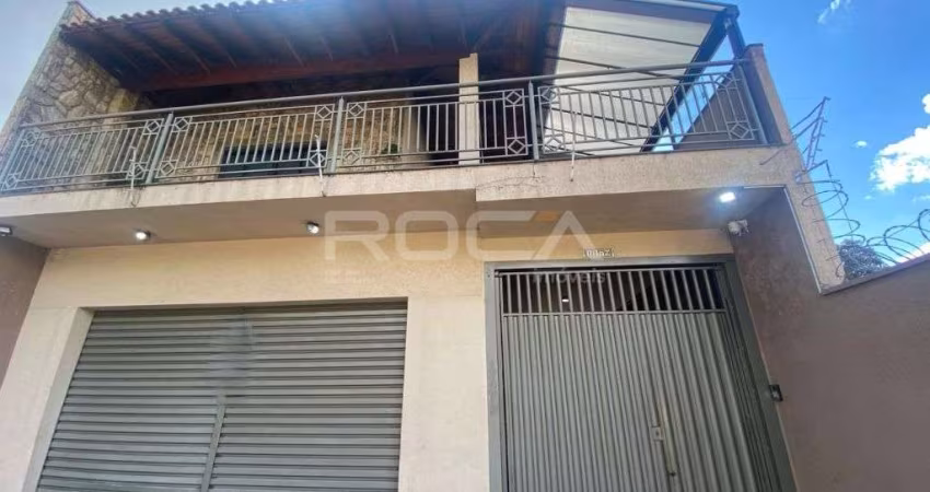 Sobrado de 3 dormitórios com piscina na Vila Vista Alegre, São Carlos
