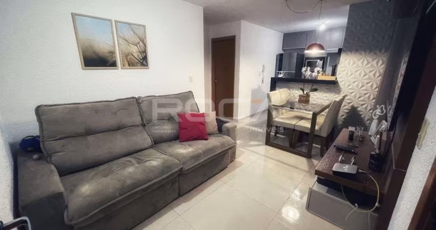Apartamento moderno com 2 dormitórios no bairro Monte Everest em São Carlos