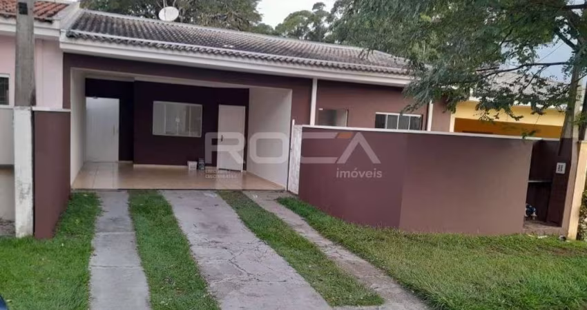 Casa de 3 dormitórios no Bosque de São Carlos | Condomínio com churrasqueira e móveis planejados