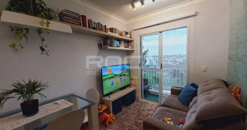 Apartamento de 2 dormitórios com lazer completo em São Carlos