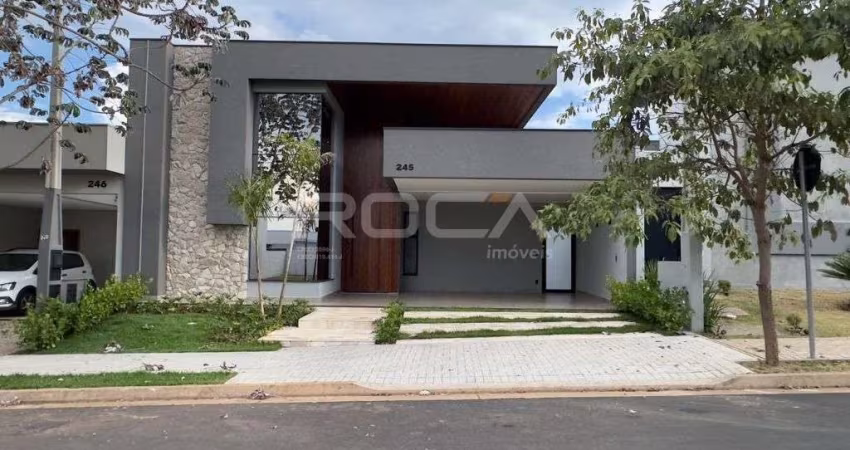 Casa de luxo com 3 suítes no Condomínio Village Damha IV em São Carlos