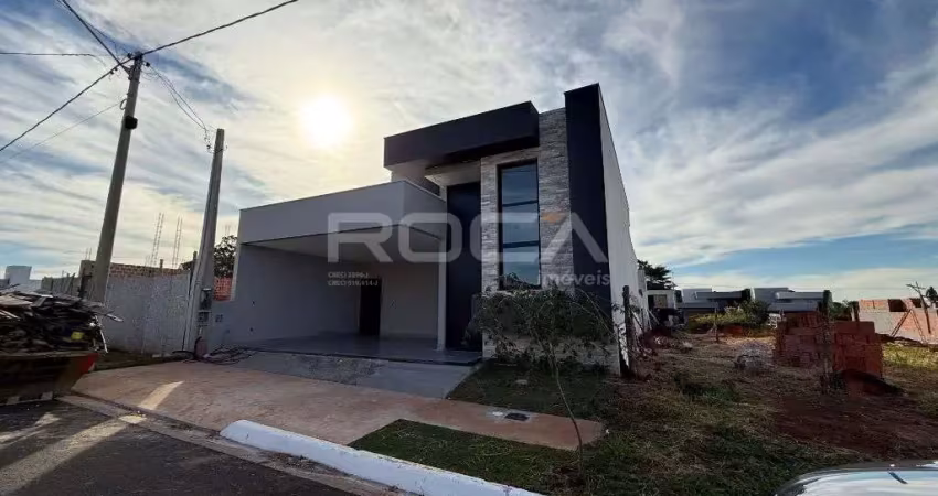 Casa de 3 quartos em condomínio fechado no Recanto do Sabiá, São Carlos