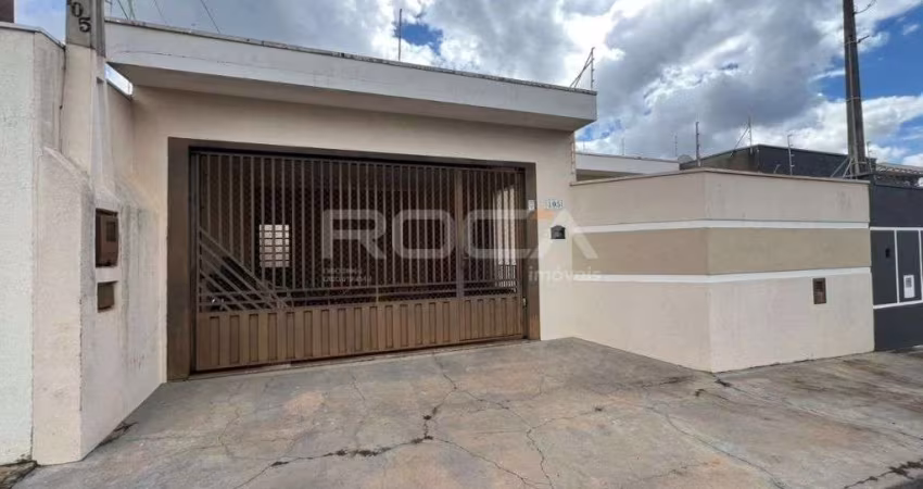 Casa padrão à venda no Jardim Embaré, São Carlos: 3 dormitórios, 1 suíte.