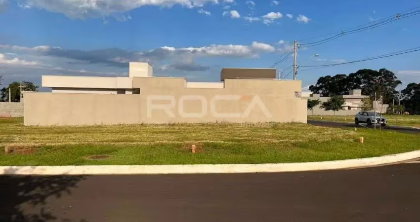 Terreno amplo em condomínio com lazer completo em recanto do sabiá, são carlos
