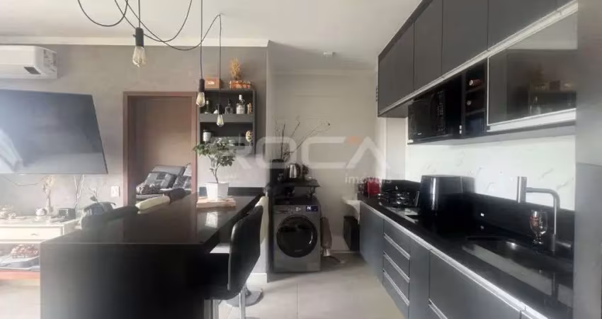 Apartamento de 2 dormitórios com suíte e lazer completo no jardim gibertoni, são carlos