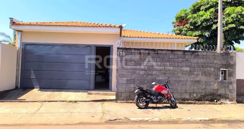 Casa padrão para alugar em VILA TAMOIO, Ibaté - 2 dormitórios, suíte, garagem coberta!