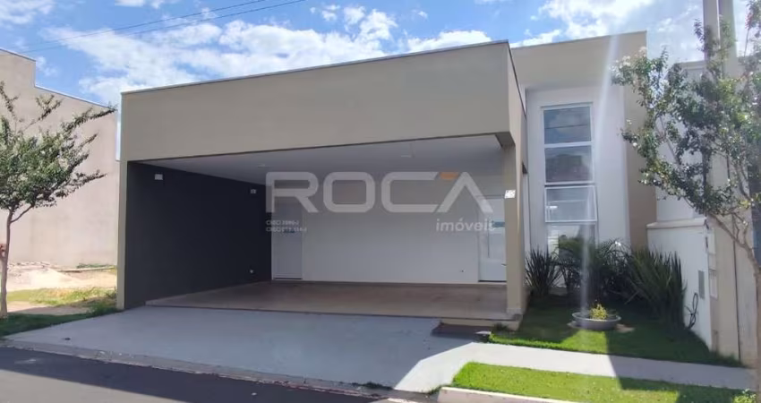 Casa de luxo com 3 dormitórios e churrasqueira no Condomínio Faixa Azul em São Carlos