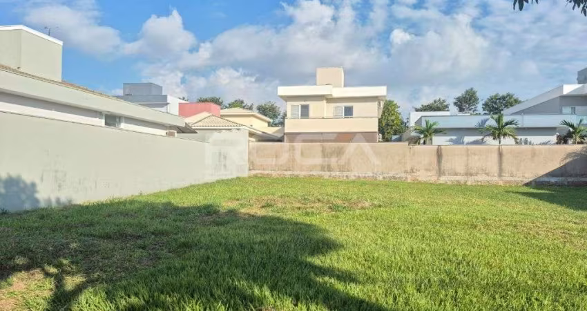 Terreno à venda na Avenida Professora Maria de Cresci Leopoldino, 755, Condomínio Residencial Quebec, São Carlos