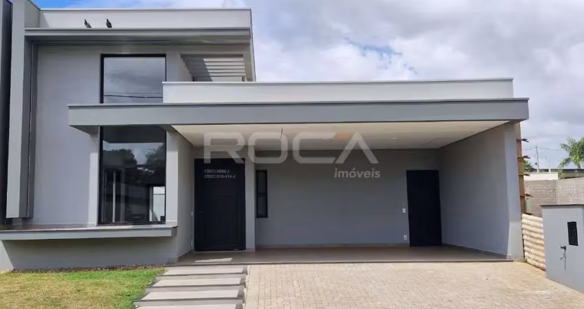 Casa de luxo com 3 suítes em condomínio eco esportivo damha iv
