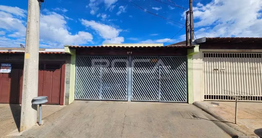 Casa padrão à venda em são carlos, 2 dormitórios, suíte, churrasqueira.