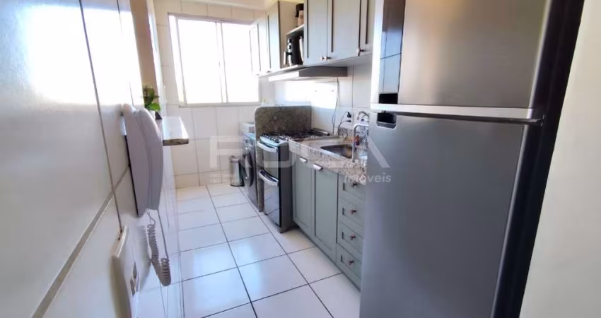 Apartamento aconchegante de 2 dormitórios no Jardim Brasil - São Carlos