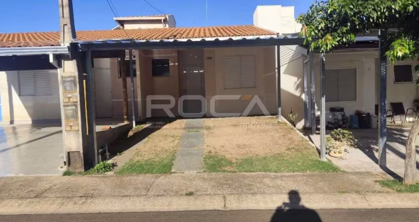 Charmosa casa em condomínio com 2 dormitórios em Moradas 1, São Carlos