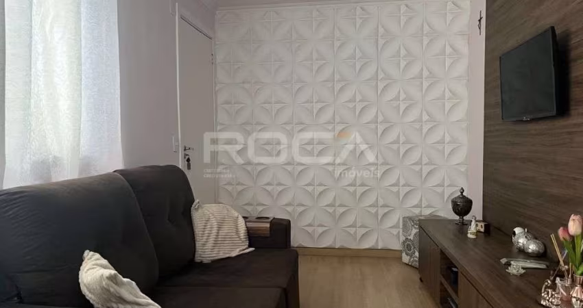 Apartamento à venda em São Carlos com 2 dormitórios e armários embutidos