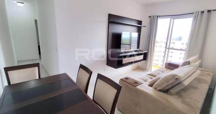 Apartamento de 2 dormitórios no Parque Faber Castell I em São Carlos