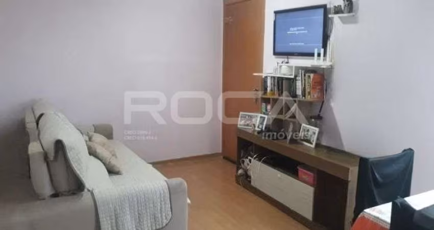 Apartamento padrão à venda com 2 dormitórios no Jardim Embaré, São Carlos