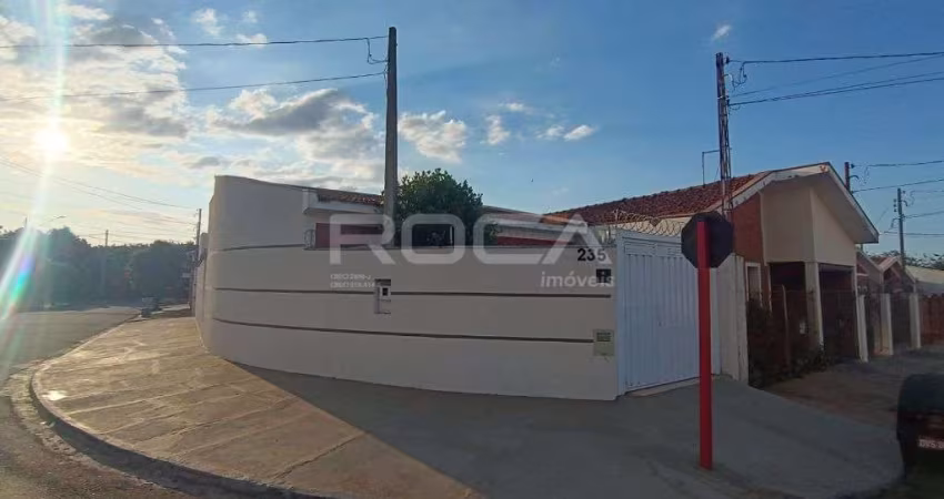 Charmosa casa térrea de 3 dormitórios na Nova Estância, São Carlos