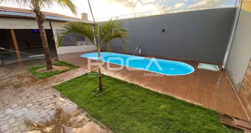 Linda casa com área de lazer em arcoville, são carlos