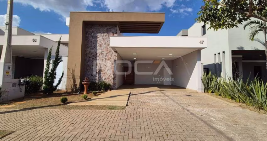 Casa à venda com 3 dormitórios e móveis planejados no Condomínio Village São Carlos IV
