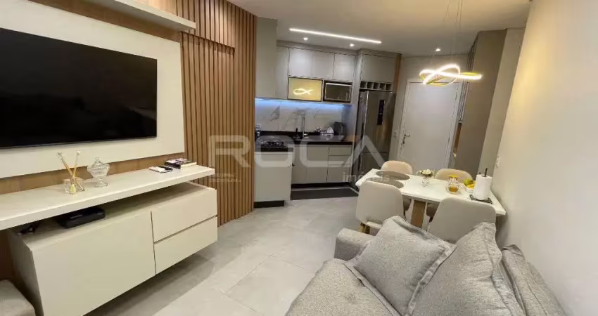 Apartamento de 2 dormitórios no Residencial Parati, em São Carlos