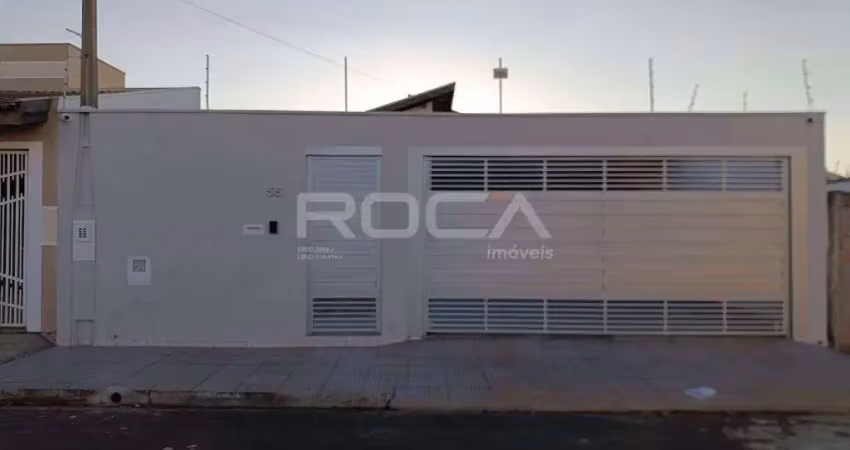 Casa com 3 dormitórios com 1 suíte com closet e 5 garagens no jardim embaré, são carlos