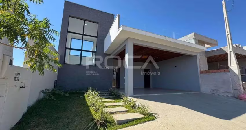 Casa sobrado à venda no jardim jóckei club a, são carlos - 3 suítes, cozinha, closet, garagem coberta e mais!
