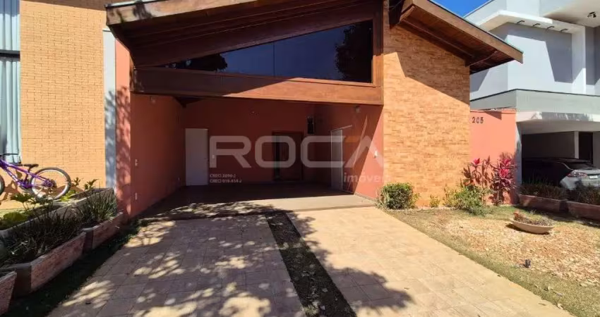 Casa de luxo em condomínio no parque sisi - são carlos