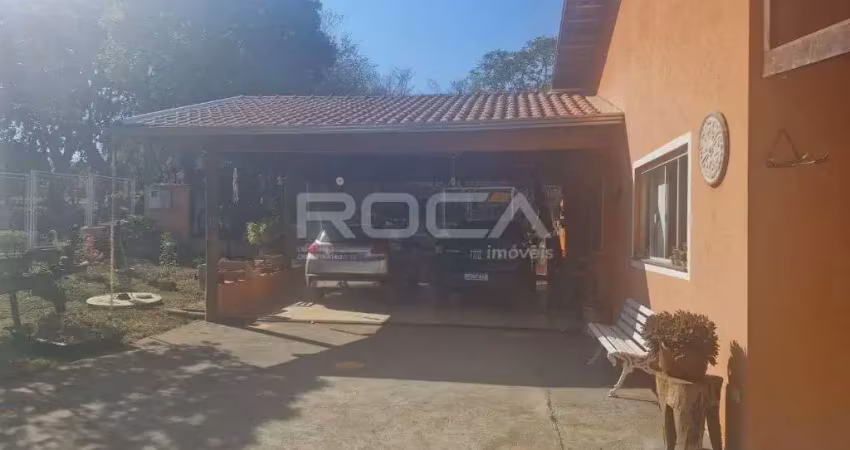 Bela chácara à venda em encontro valparaíso ii, são carlos - 2 suítes, amplo espaço e garagem coberta!