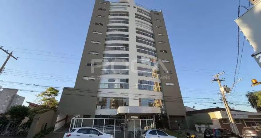 Apartamento de 3 dormitórios com suíte e armários no centro de são carlos