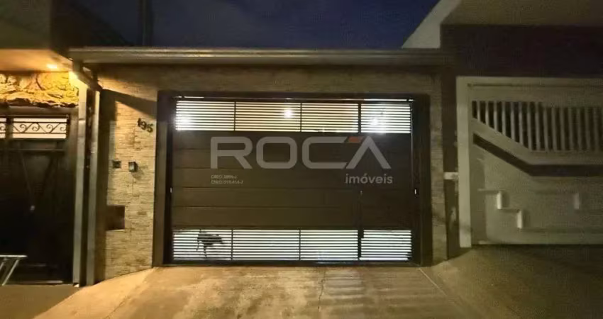 Casa à venda no parque industrial, são carlos: 2 dormitórios, churrasqueira e quintal