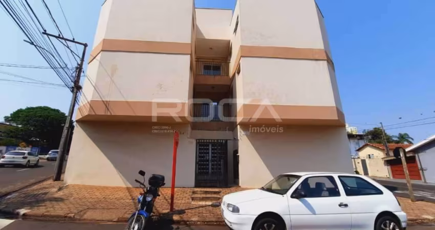 Espaçoso apartamento de 1 dormitório no Jardim Paraíso, São Carlos.