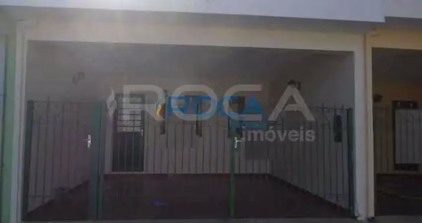 Casa Padrão para Alugar na Vila Conceição, São Carlos - 2 dormitórios e garagem coberta!