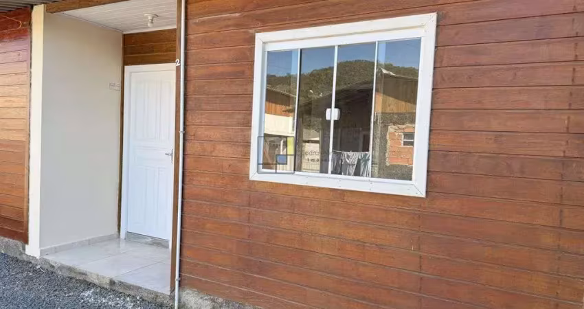 Casa 2 dorm. para locação bairro santa lídia - penha/sc