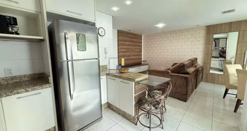 Apartamento para locação com 1 suíte + 1 dormitório a 100m da praia no centro