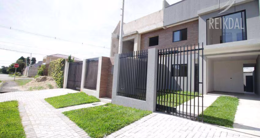 Sobrado com 3 dormitórios à venda, 142 m² por R$ 697.000,00 - São Braz - Curitiba/PR