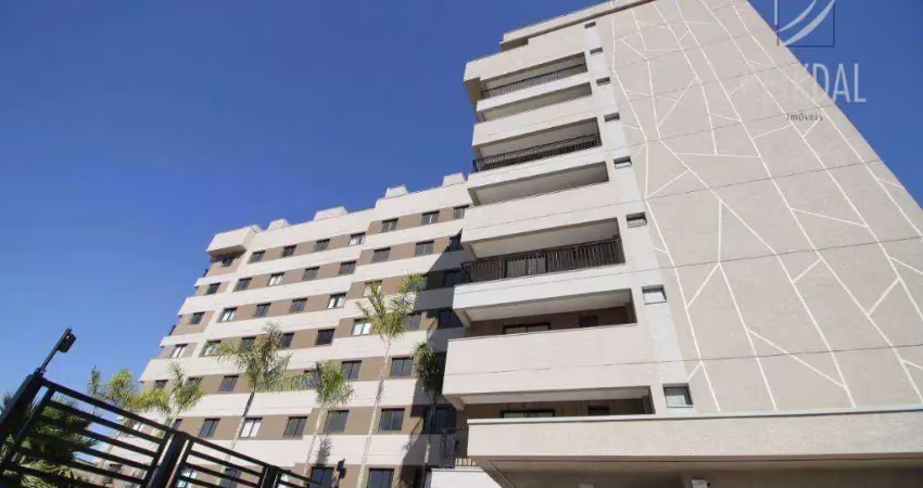 Apartamento com 1 dormitório à venda, 37 m² por r$ 390.000,00 - portão - curitiba/pr