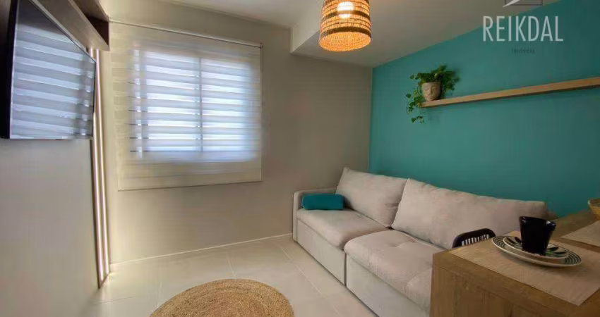 Apartamento com 1 dormitório à venda, 37 m² por R$ 390.000,00 - Novo Mundo - Curitiba/PR