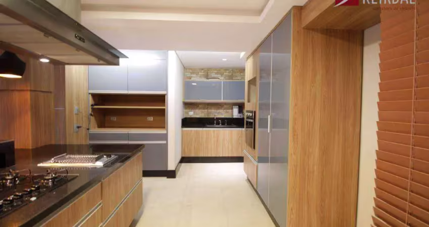 Apartamento com 3 dormitórios para alugar, 125 m² por r$ 7.684,00/mês - batel - curitiba/pr