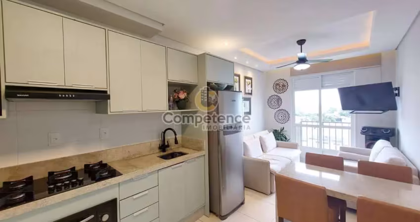 Apartamento para venda em palhoça, praia de fora, 2 dormitórios, 1 banheiro, 1 vaga