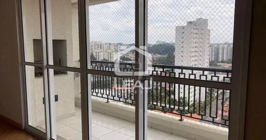 Apartamento para locação morumbi, 86 m², 2 suítes, lavabo, churrasqueira na varanda, 2 vagas por r$