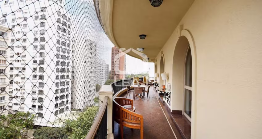 Apartamento para venda e locação possui 587m2 com 6 dormitórios , no valor de R$ 13.500.000,00 ou R