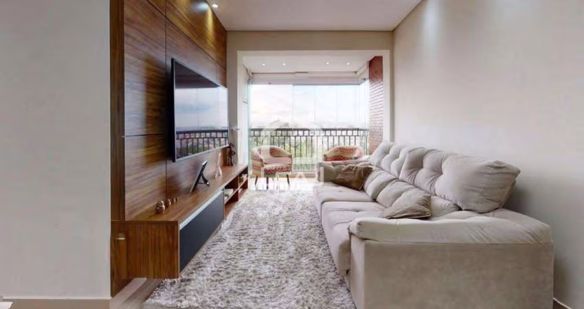 Apartamento à venda em Interlagos, 75m², 3 dormitórios, sendo 1 suíte, 2 vagas garagem, R$ 562.000,