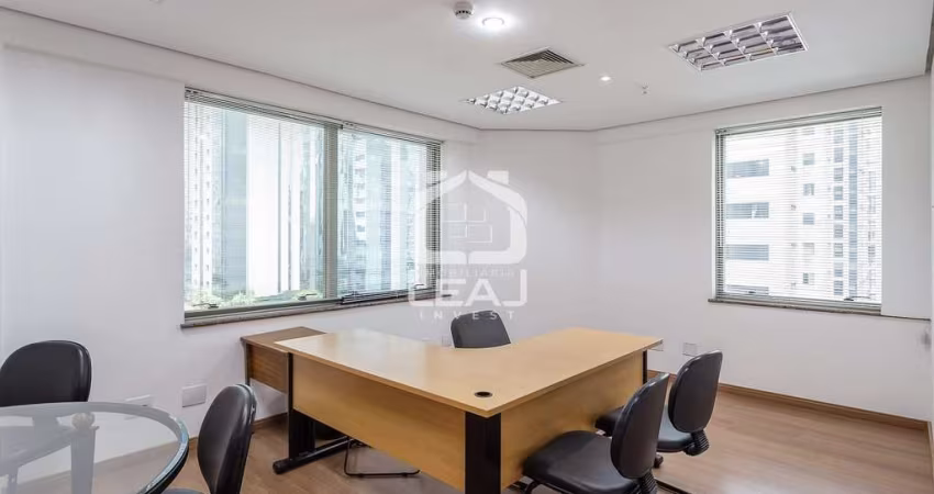 Conjunto comercial semi - mobiliada  para locação, Itaim Bibi, São Paulo, SP